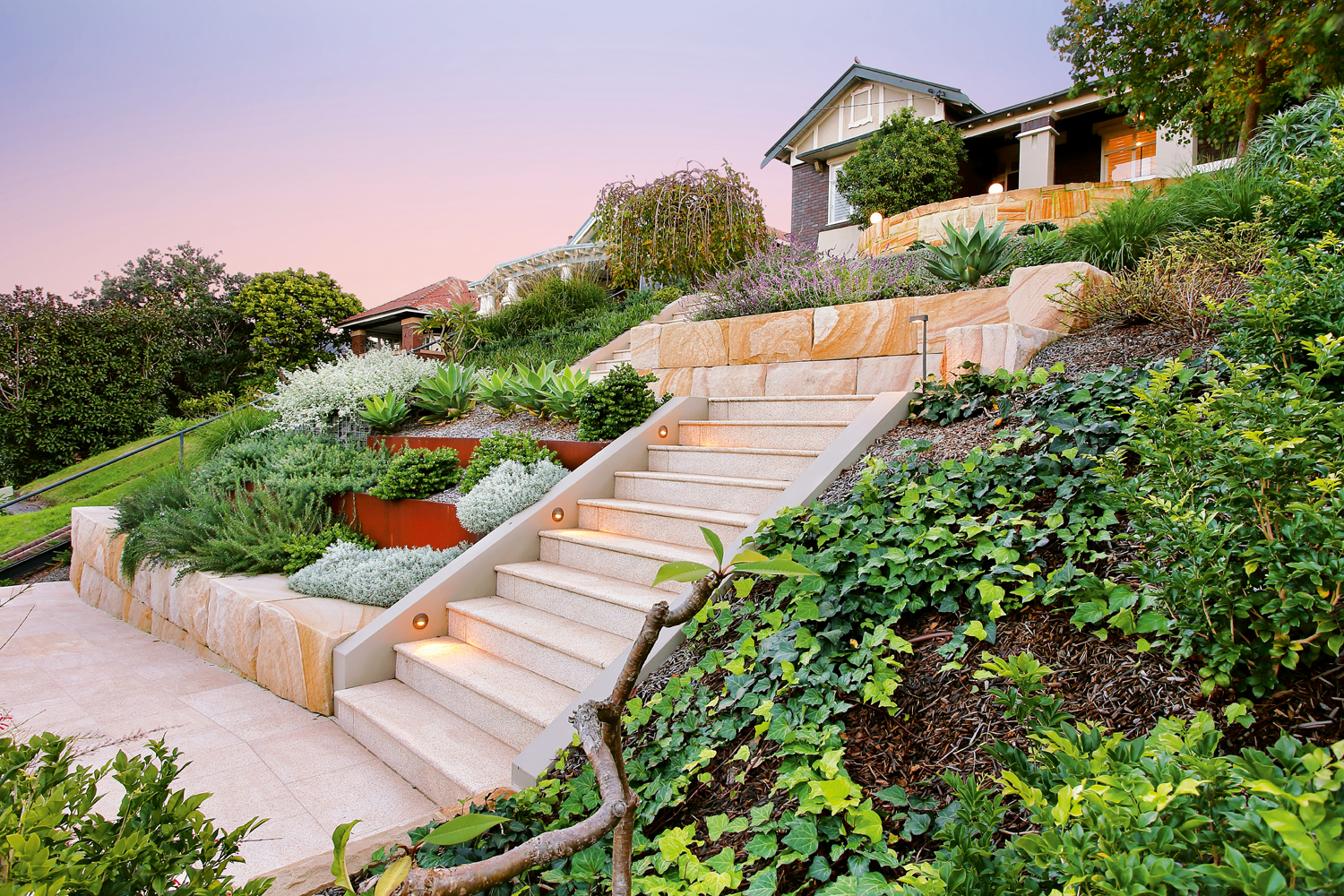 Hillside Terraces project